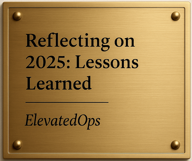 Reflecting on 2025: Lessons&nbsp;Learned